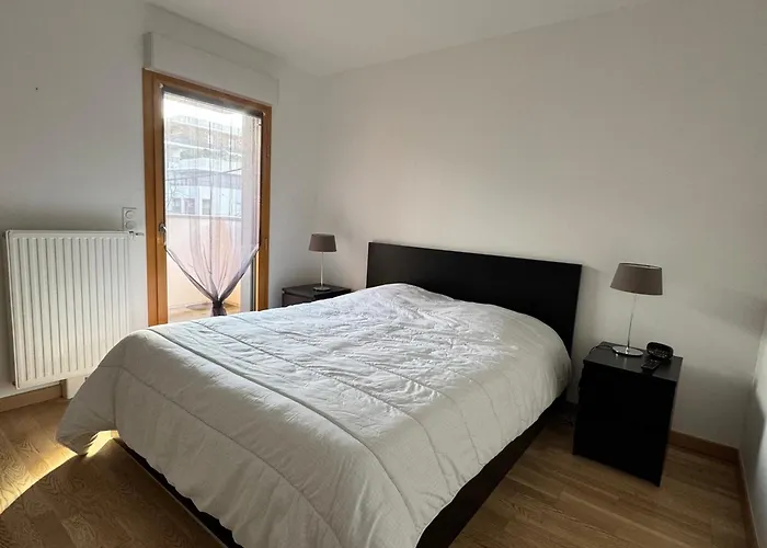 Grand T2 Avec 2 Terrasses Pres Du Et Garage - Animaux Acceptes - Fr-1-555-111 아파트 엑스레뱅